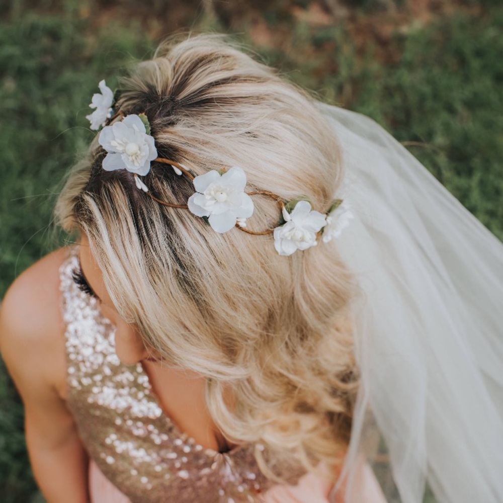 Flower Crown Veil